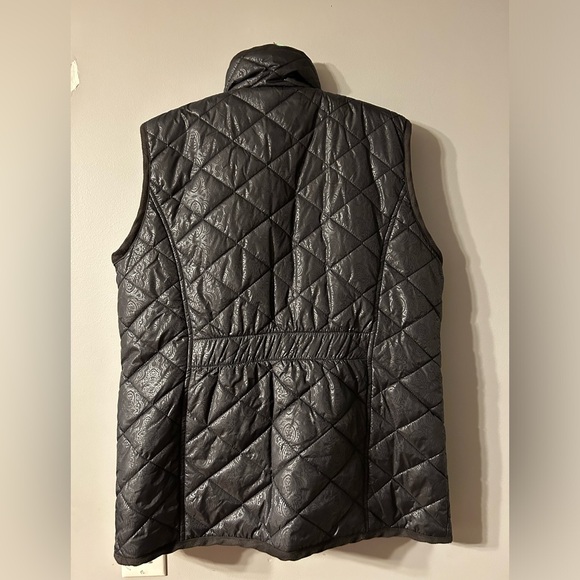 OUTBACK TRADING CO Womens Size XL GRAND PRIX quilted Black Vest - Picture 11 of 16